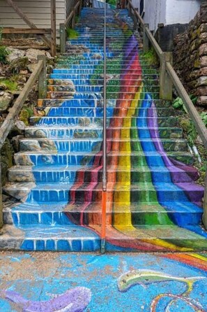 Property grounds - Al Fresco Townhouse Downtown (Eureka Springs)