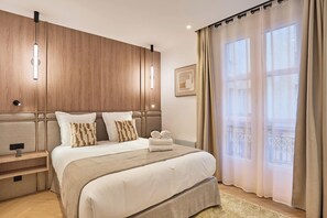 公寓 | 2 間臥室、筆電工作空間、熨斗/熨衣板、床單