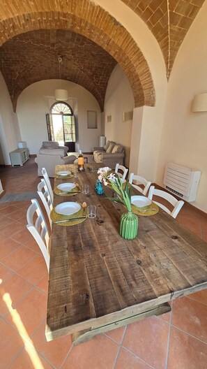 Dining - Historic House Casa Magnolia - Castello di Vecchienna, 30mn from the sea (Toscana)