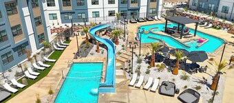 Cliff Side Pool Oasis | Lazy River & Hot Tubs