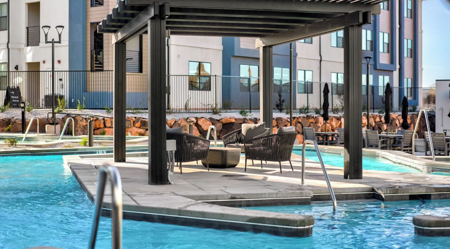 Indoor pool, a heated pool