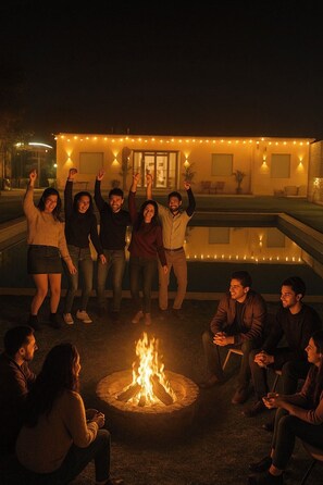 Enceinte de l’hébergement