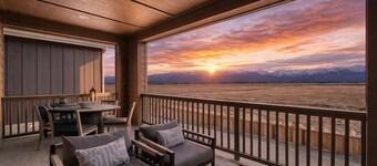 Modern retreat with panoramic Bridger Range views