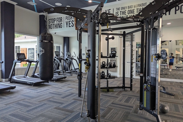 Gym
Modern fitness center and gym
