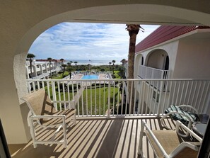Property grounds - Beachfront Gem w/ Extended Balcony & Tennis View (St. Augustine Beach)