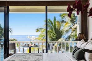 Iron/ironing board, free WiFi, bed sheets - Lahaina Shores 515 Oceanfront Studio with Lanai, Sunset & Island Views (Lahaina)
