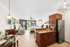 Interior - Oceanfront Studio with Lanai, Sunset & Island Views - Lahaina Shores 515 (Lahaina)