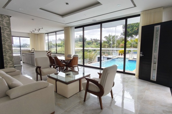 Standard Apartment, Balcony, Pool View | Interior