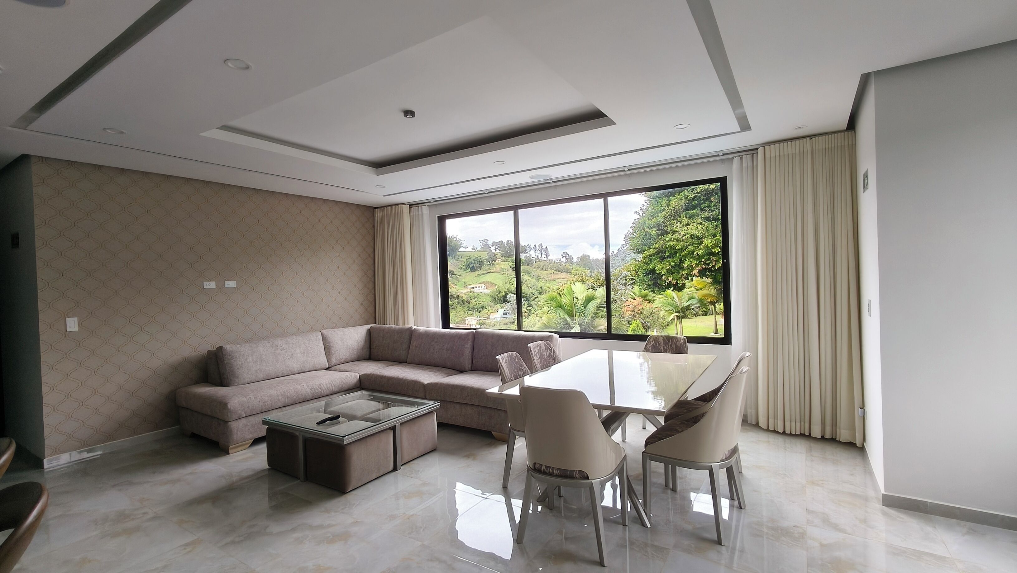 Área de sala de estar