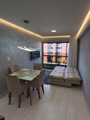Interior - Comfort and elegance in the heart of Cabo Branco (João Pessoa)