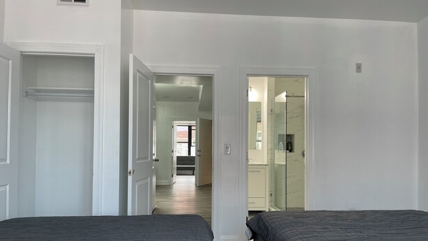 2 bedrooms, WiFi, bed sheets - P3E. Near MET Peaceful 2-bedrooms 2 bathrooms entire apartment. (Philadelphia)
