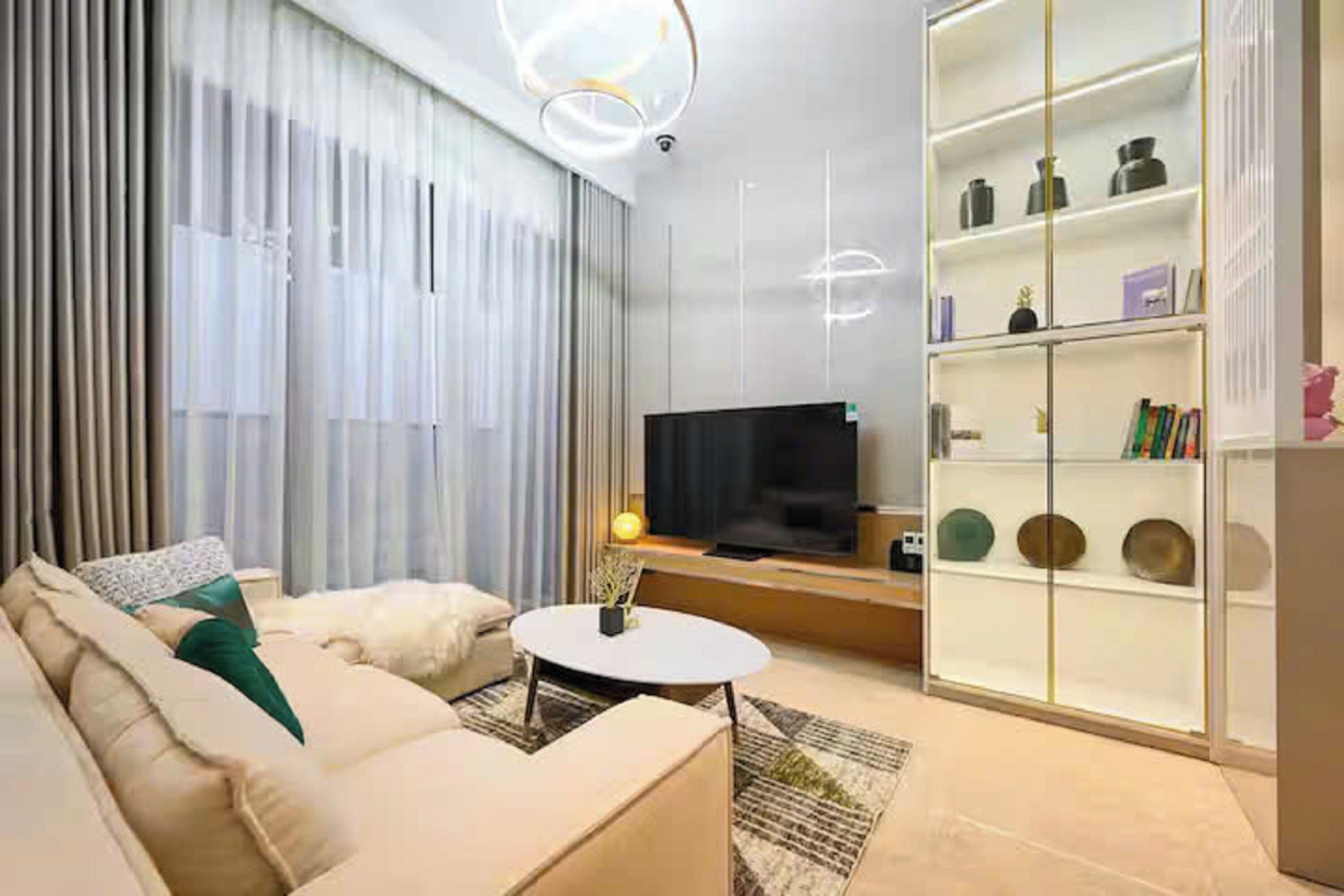 Presidential Suite, 2 Bedrooms, Club Lounge Access, City View | Egyptian cotton sheets, premium bedding, down comforters