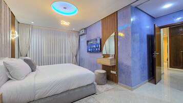 Premium appartement, 2 slaapkamers, aan het strand | Een kluis op de kamer, gratis wifi, rolstoeltoegankelijk