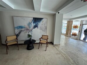 Interior - Charming 1-bedroom apartment with AC & Wi-Fi in San Juan (San Juan)