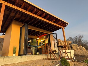 Exterior - The New Way cabin: off-grid tiny cabin with ocean and mountain views. (Fallbrook)