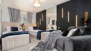 Strykejern/-brett, wi-fi og sengetøy