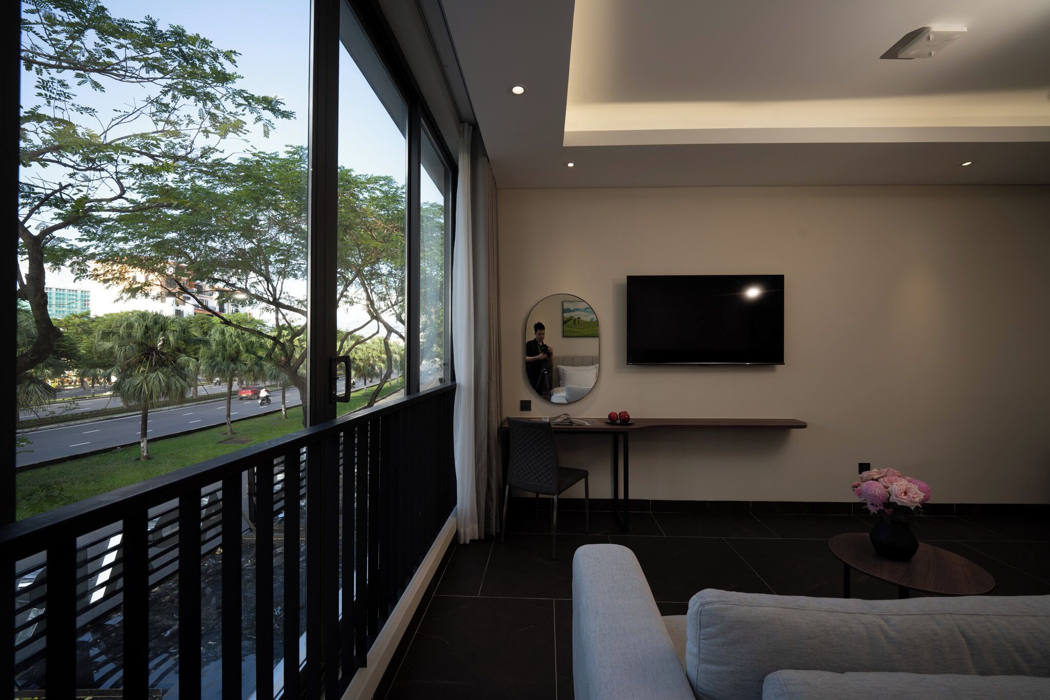 Family Double Room, Balcony, Garden View