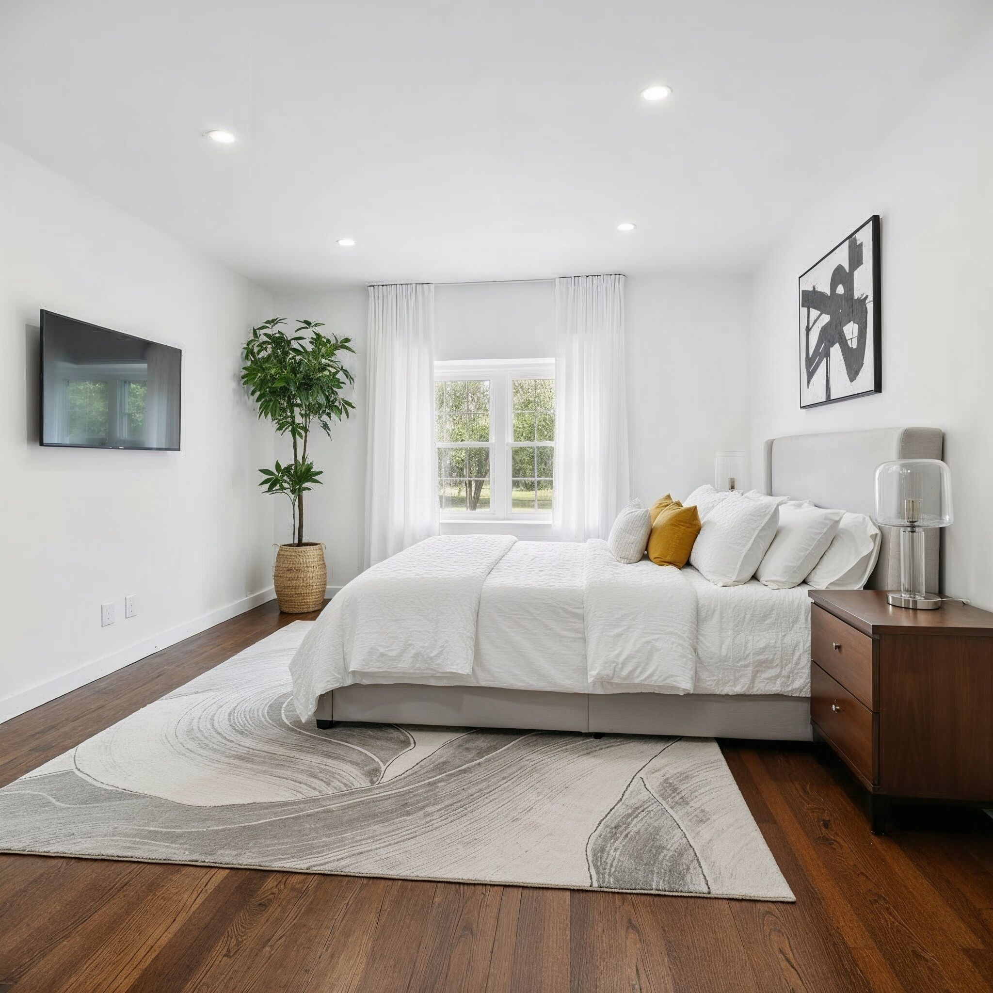 واي فاي وملاءات أسرّة