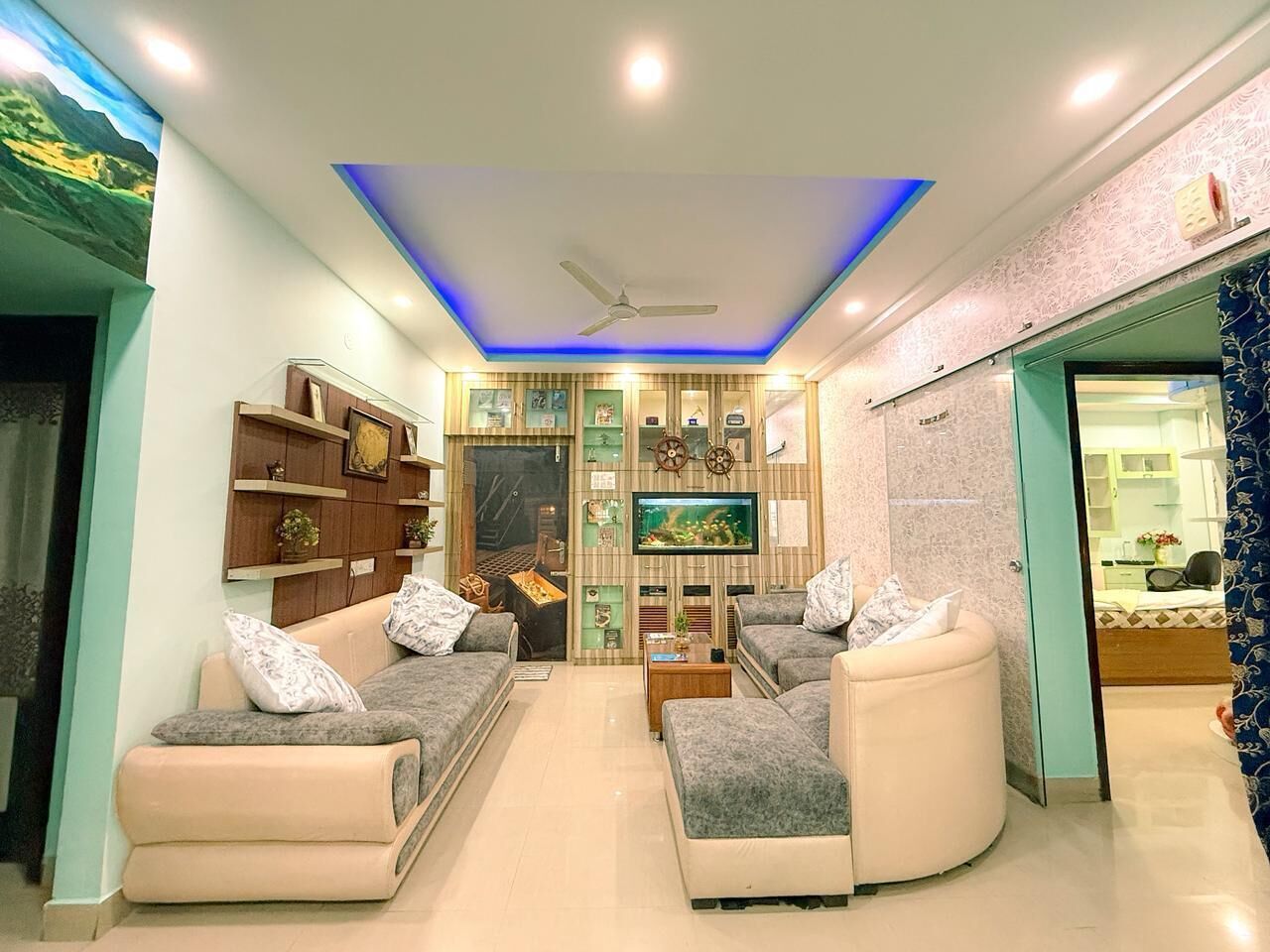 Área de sala de estar