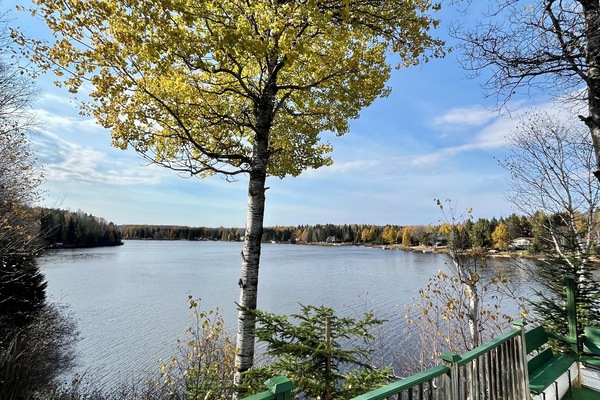 Vue depuis l’hébergement