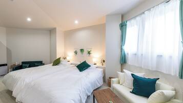 Individually decorated, individually furnished, free WiFi, bed sheets