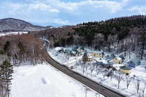 Aerial view - HOTEL FURANO VERDE (Furano)