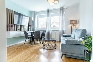 Living room - Stylish 1BR 1LR Vienna Center Homes (Vienna)