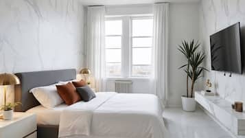 Iron/ironing board, WiFi, bed sheets