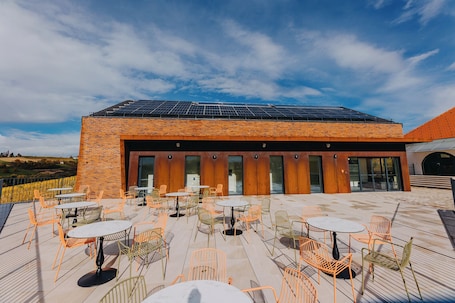 Terraza o patio. Wine & boutique hotel Terbotz
