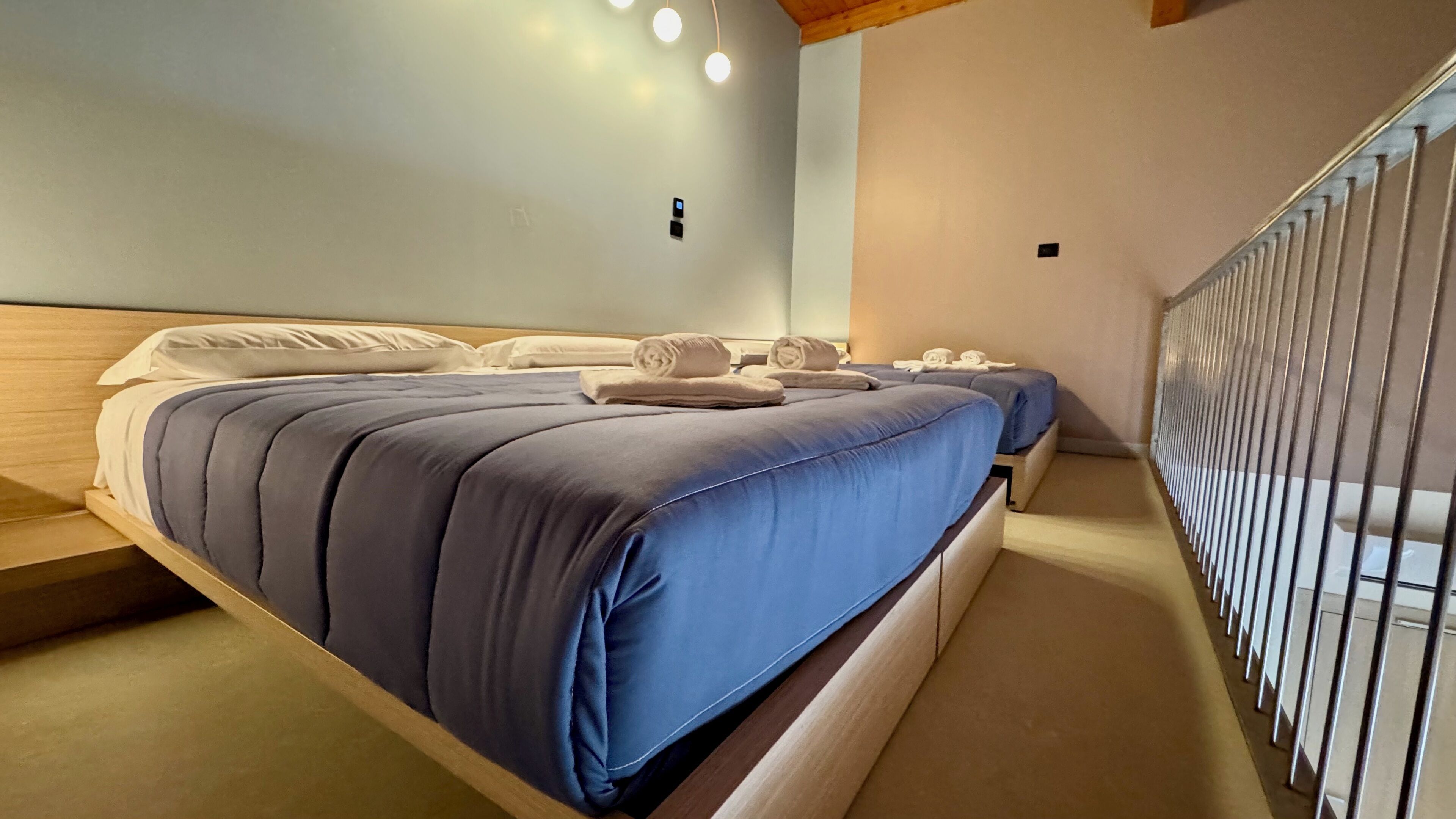 Family Loft | In-room safe, desk, blackout drapes, free WiFi