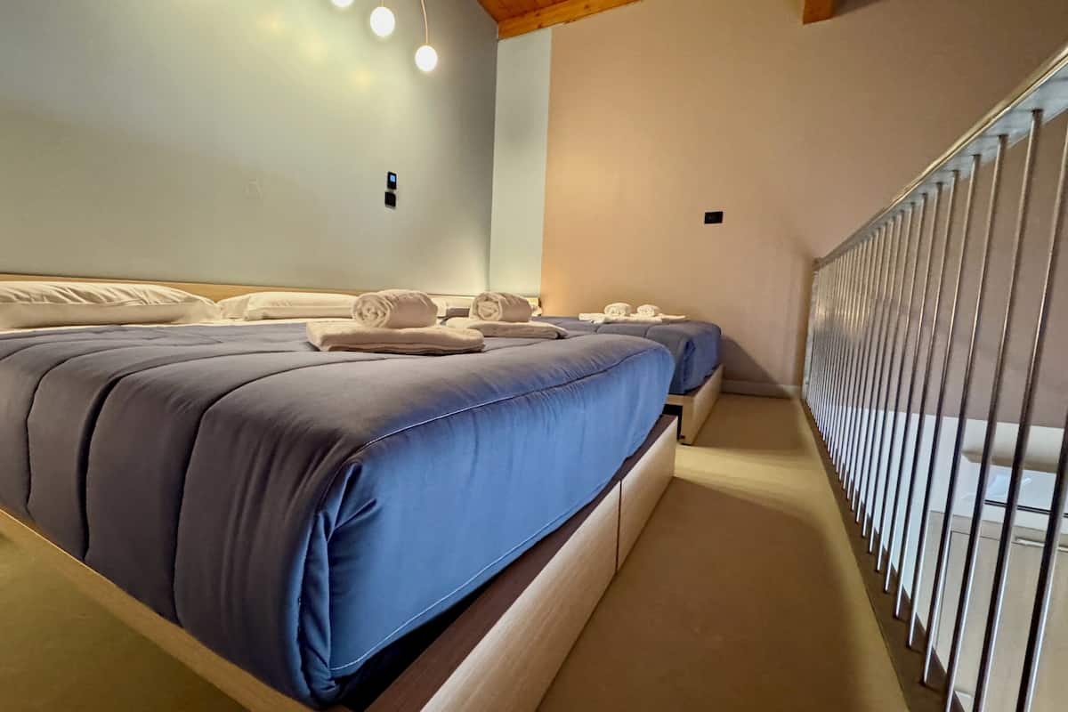 Family Loft | In-room safe, desk, blackout drapes, soundproofing