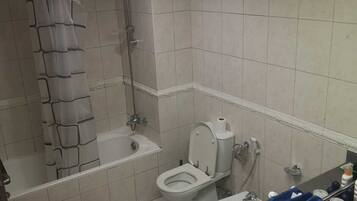 Shower, jetted tub