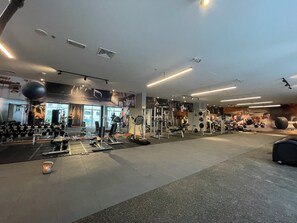 Fitness facility - Stylish Spacious Studio/Opposite Five Hotel/ JVC (Dubai)