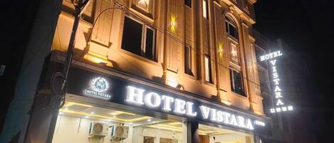 Façade de l’hébergement