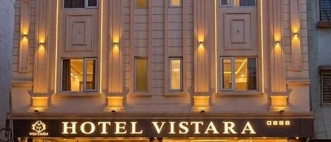 Façade de l’hébergement