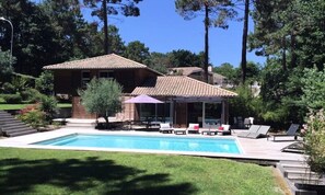 Outdoor pool - Houses & Villas for 8 People (Biscarrosse)