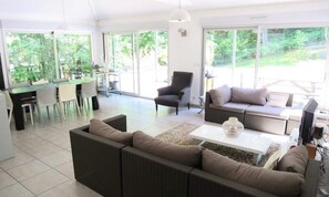 Living area - Houses & Villas for 8 People (Biscarrosse)