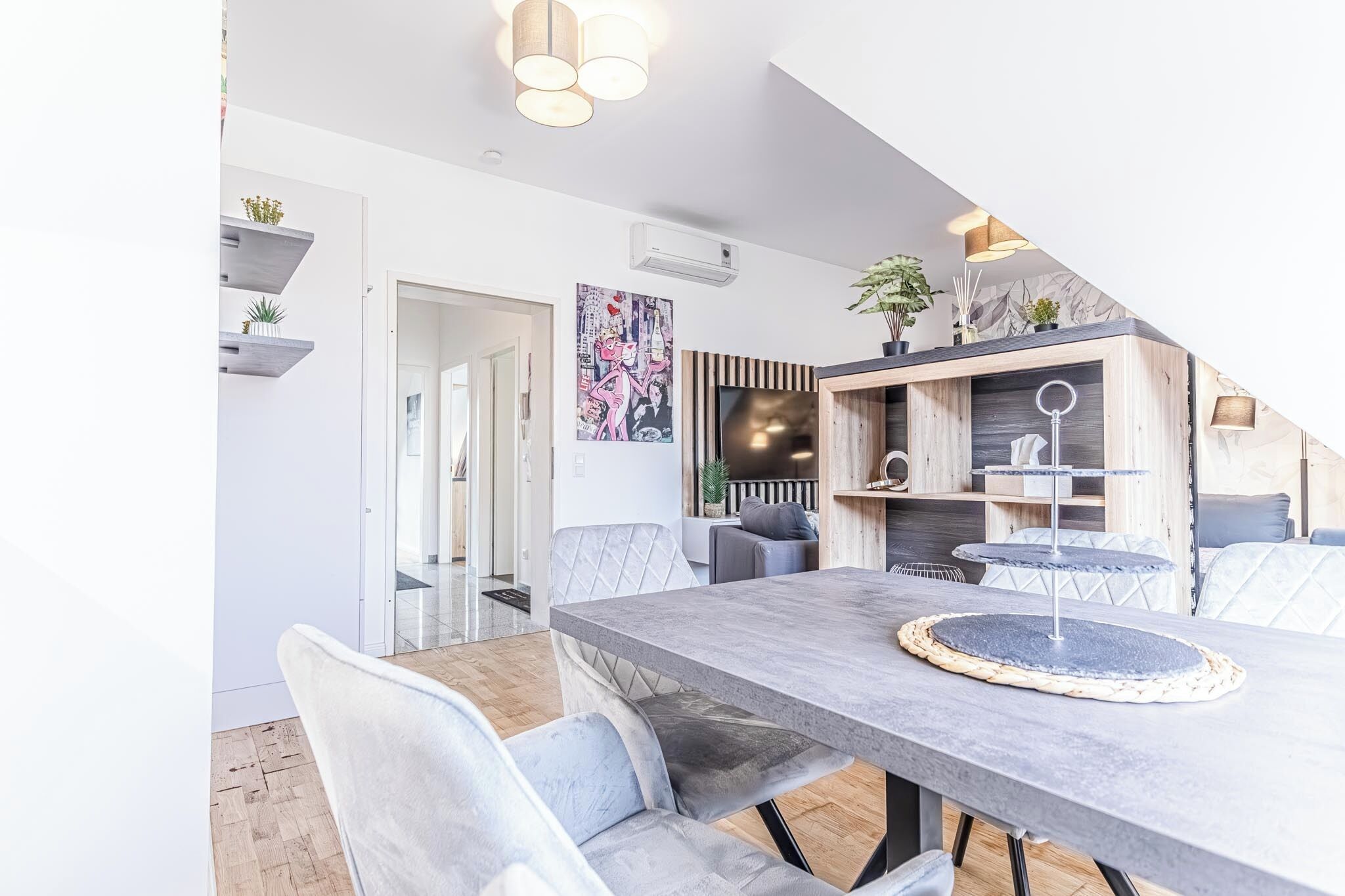 Apartamento básico | Sala de estar