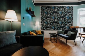 Sala de estar en el lobby