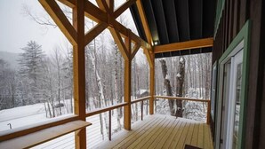 Terrace/patio - New Cabin, View, Hot Tub, River Access, Fire Place (Jackson)