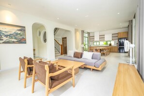 Villa – superior | Oppholdsområde