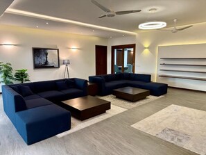 Sala de estar en el lobby