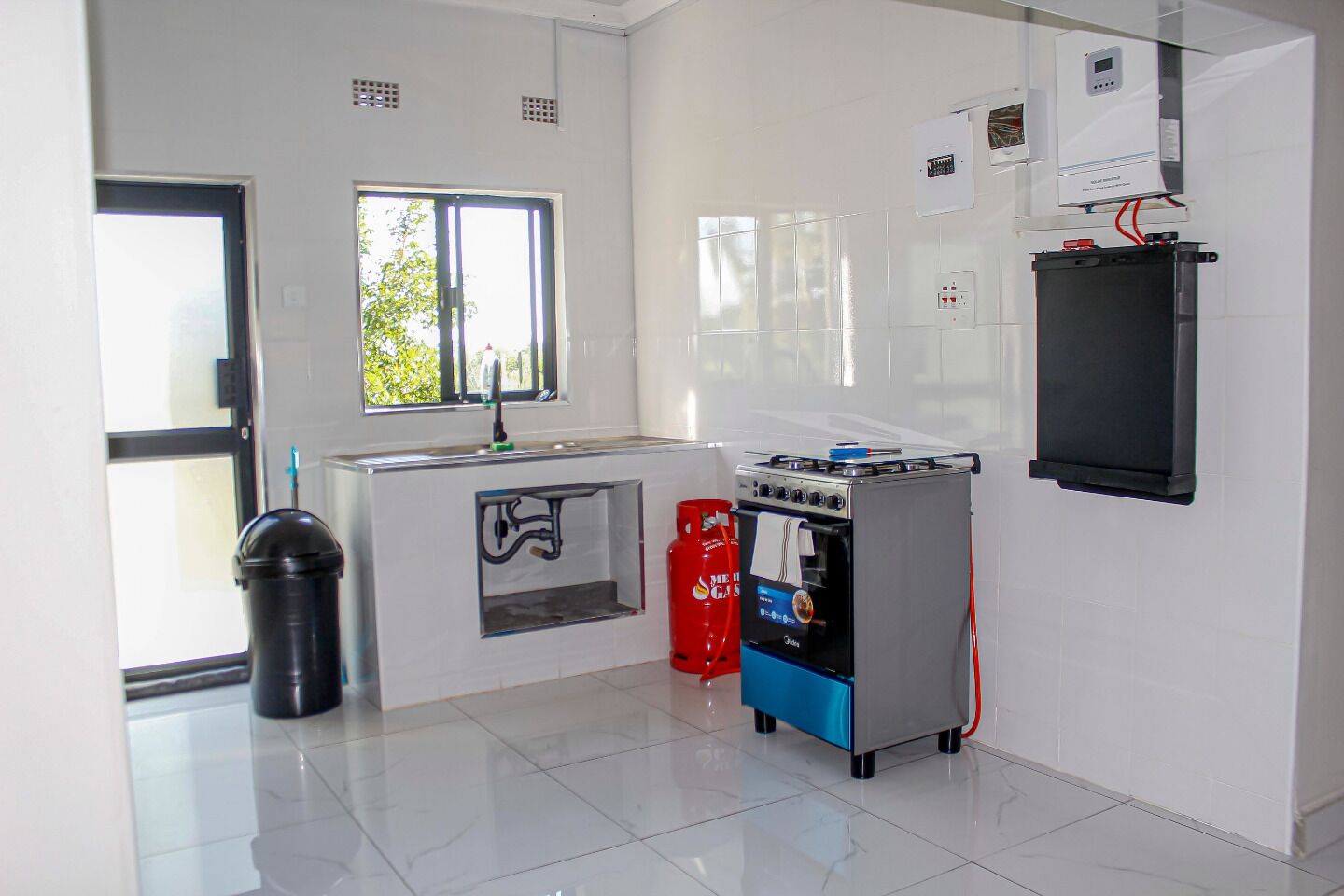 Xalet Comfort, vistes al jardí | Cuina privada | Trona 