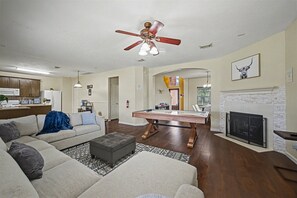 Smart-tv en een kantoor