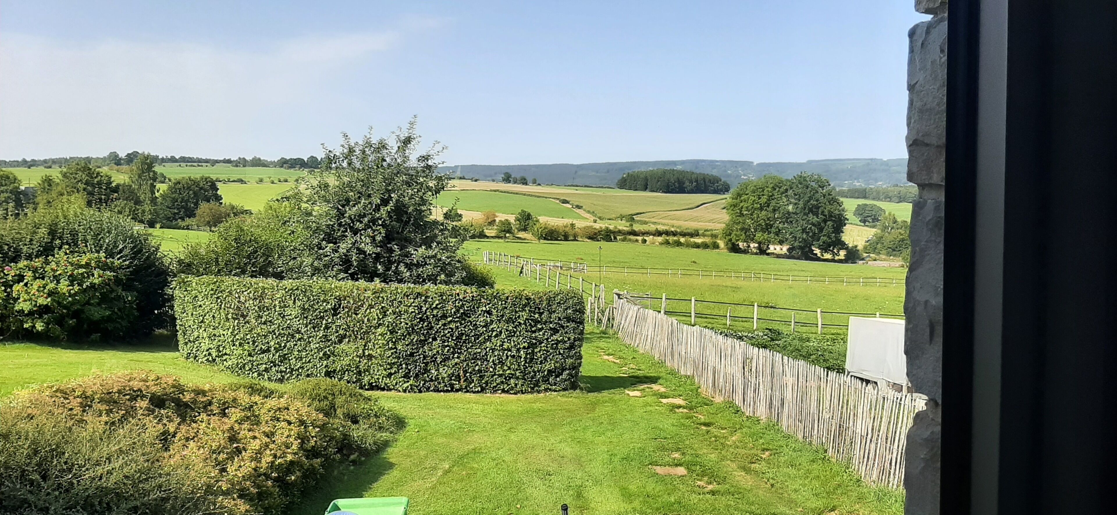 Uitzicht vanuit de kamer