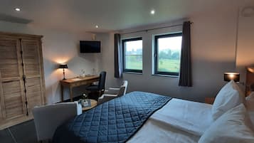 Premium bedding, free WiFi, bed sheets