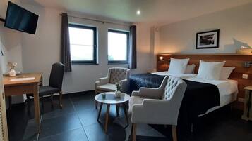 Luxe beddengoed, gratis wifi, beddengoed