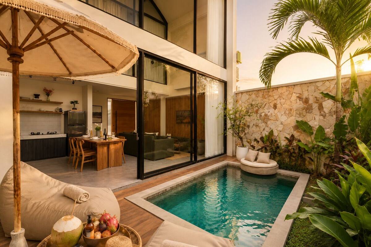 Luxury Villa, Pool View