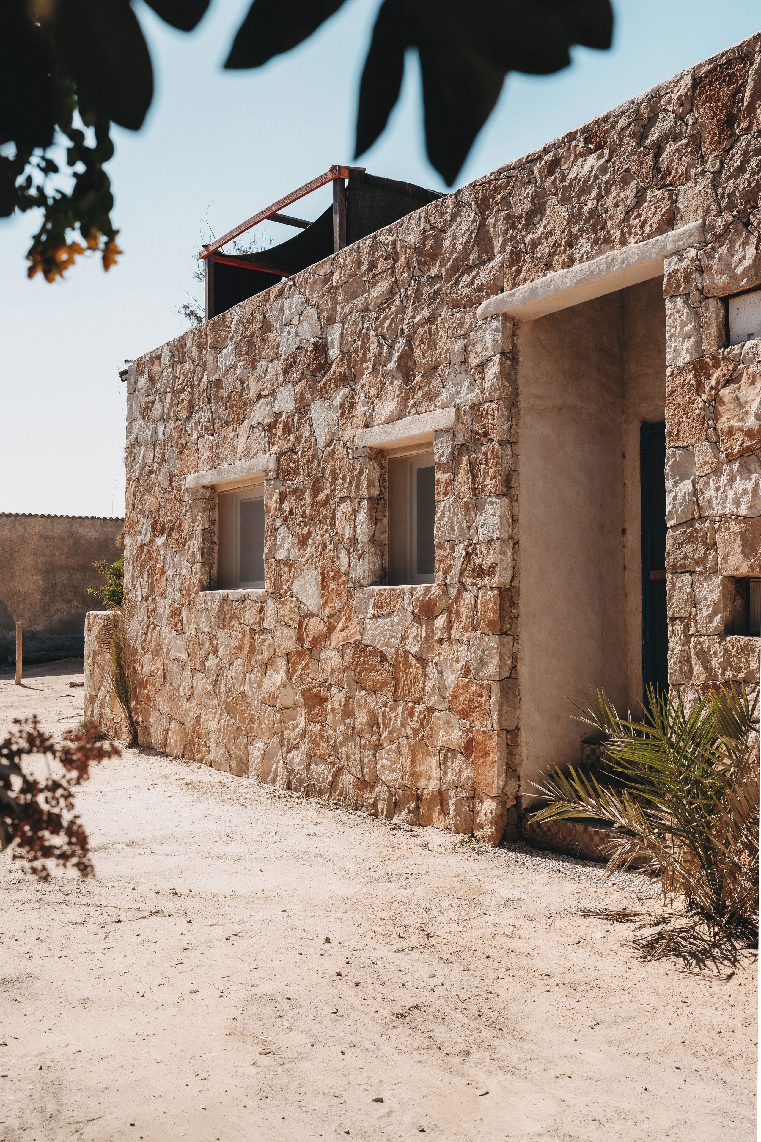 Fachada de la propiedad