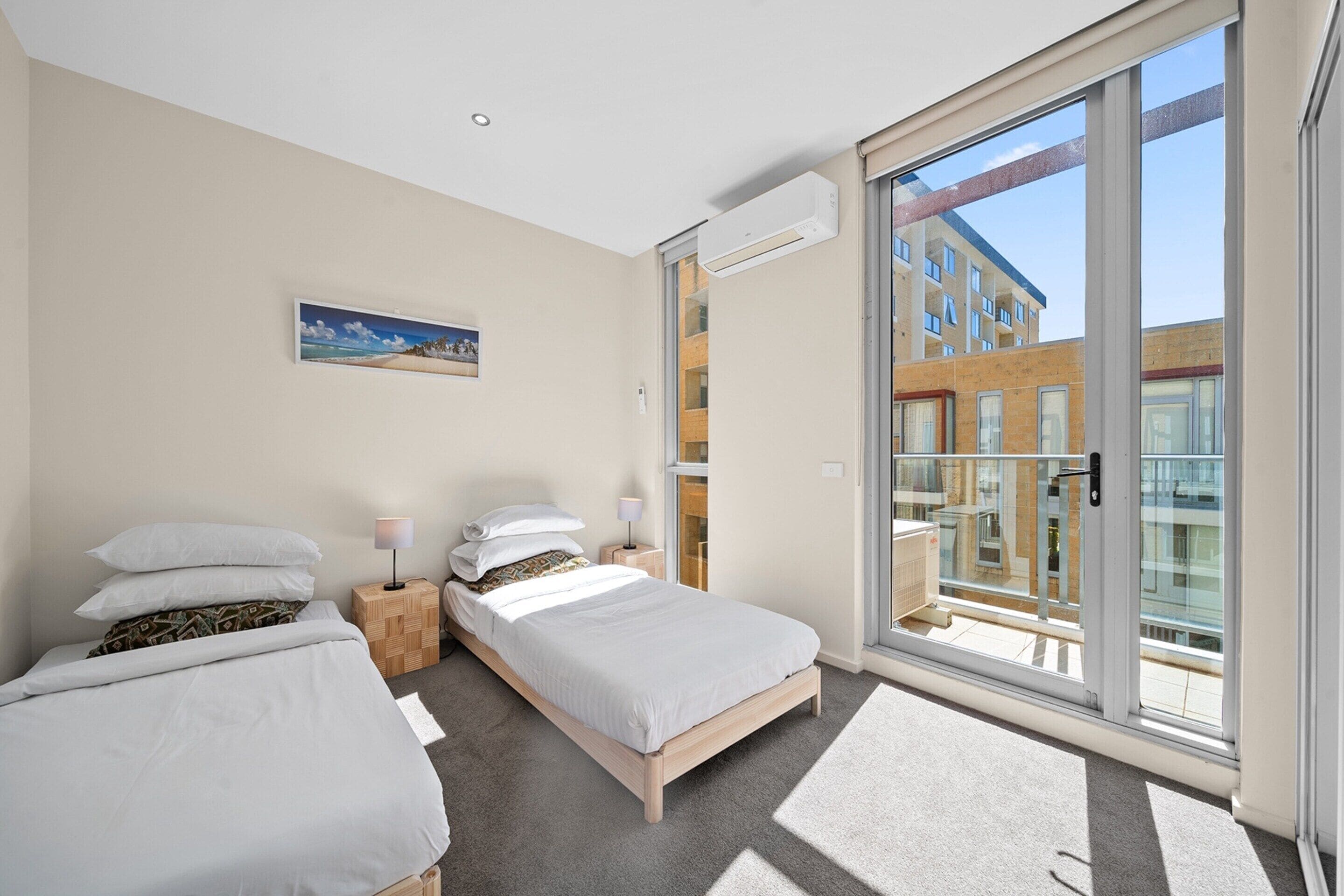 Appartement | 2 slaapkamers, een laptopwerkplek, beddengoed